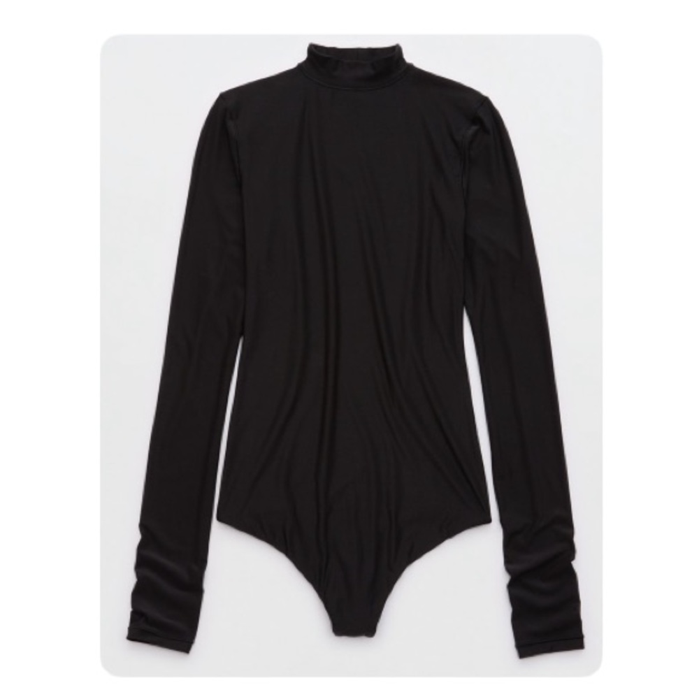 SMOOTHEZ Long Sleeve Mock Neck Bodysuit